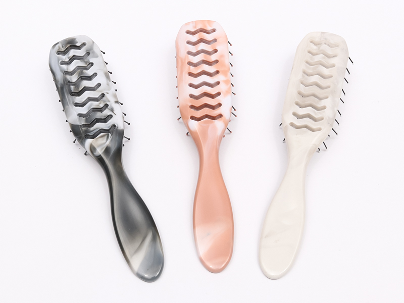 Berus Rambut Dayung Vented Asli Plastik untuk Rambut Lebat