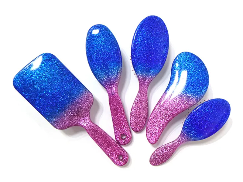 Paddle Plastic Blowdrying Shampoo Curve Wave Hair Brush