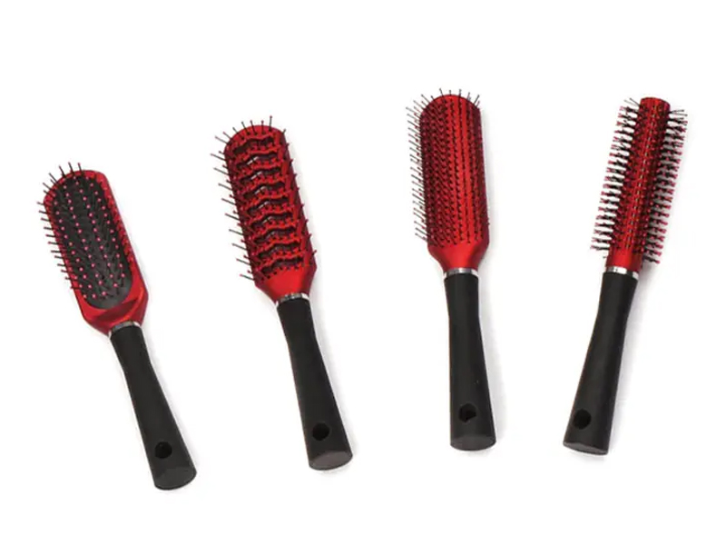 Berus Rambut Plastik Salutan Getah