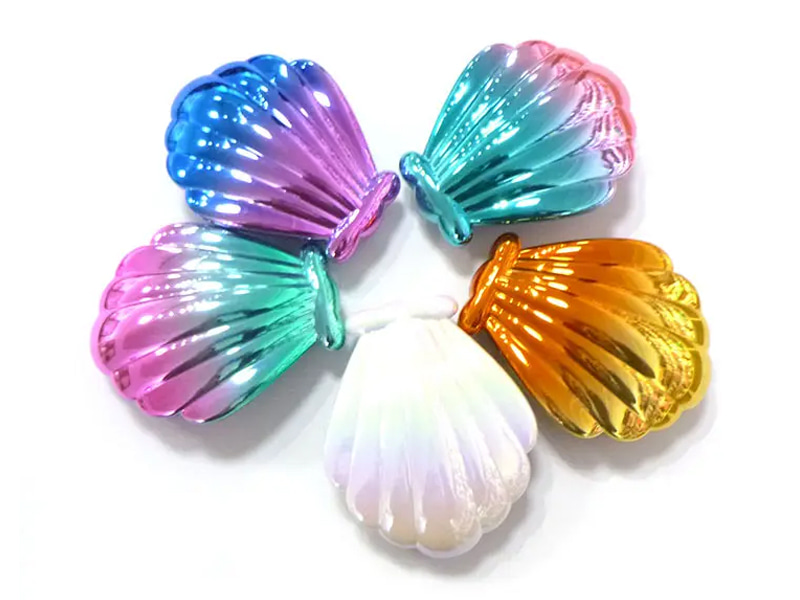 Berus Rambut Kanak-Kanak Penyahkusut Mini Bersadur Berbentuk Shell