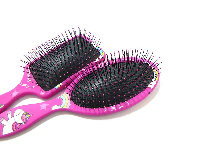 Kanak-kanak Bayi Kecil Pin Hitam Basah Berus Rambut Menyah Kusut Mini
