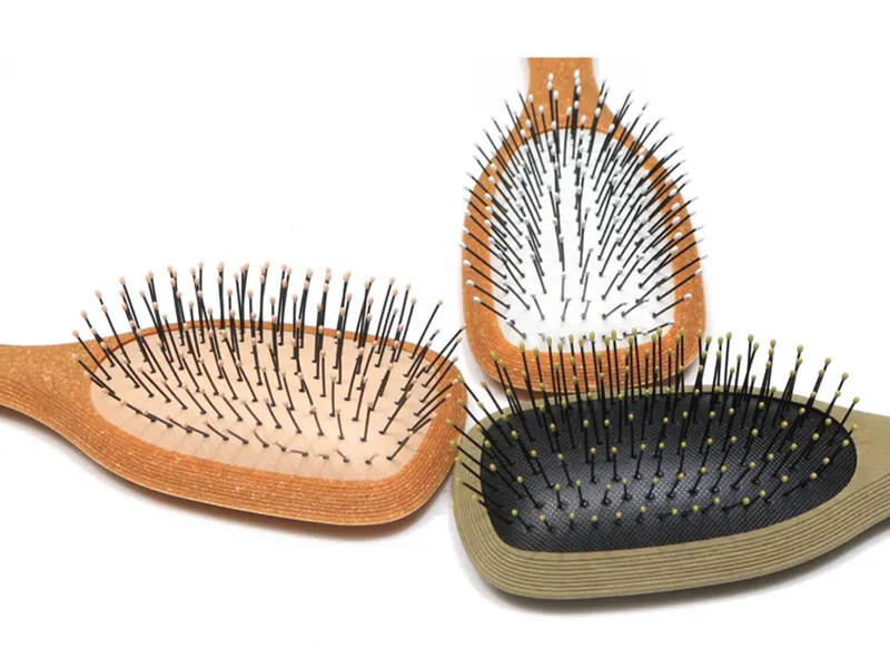 Wanita Care Massager Kusyen Lembut Basah Berus Rambut Bulat