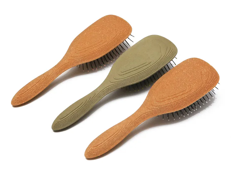 Wanita Care Massager Kusyen Lembut Basah Berus Rambut Bulat