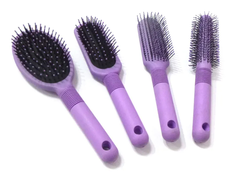 Set Berus Rambut Kusyen Salutan Getah Plastik