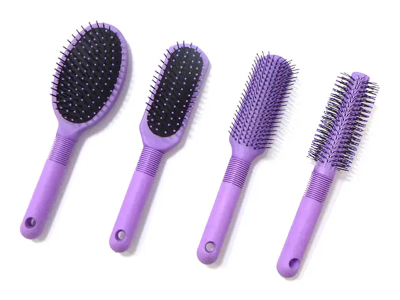Set Berus Rambut Kusyen Salutan Getah Plastik