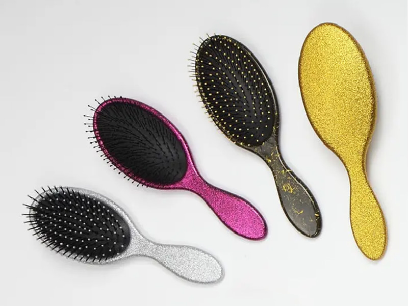 Bristle Plastic Detangling Kusyen Berus Rambut